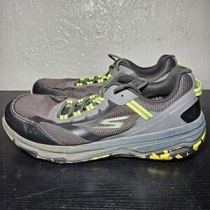 Skechers Go Run Trail Altitude-Marble Rock 2.0 Black Lime Men Shoes Size 12